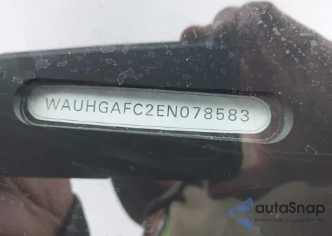 2014 Audi A6 3.0T Premium Plus from USA, damaged, VIN WAUHGAFC2EN078583